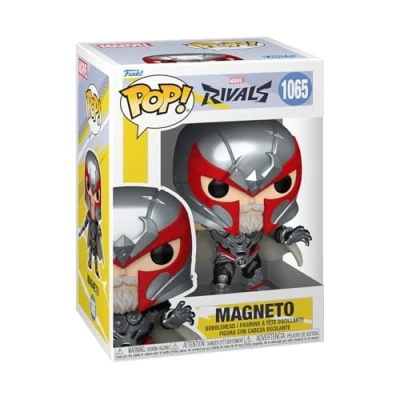Abbildung von Funko Pop! Games: Marvel Rivals Magneto MRG Vinyl Sammelfigur Geschenkidee Offizielle Handelswaren Spielzeug Für Kinder und Erwachsene Video Games Fans Modellfigur Sammler