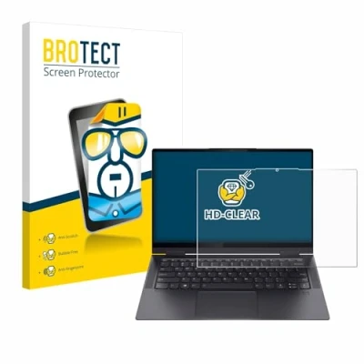 Abbildung von BROTECT Schutzfolie für Lenovo Yoga 7i 14&quot; 16:9 Displayschutz Folie Ultra Klar