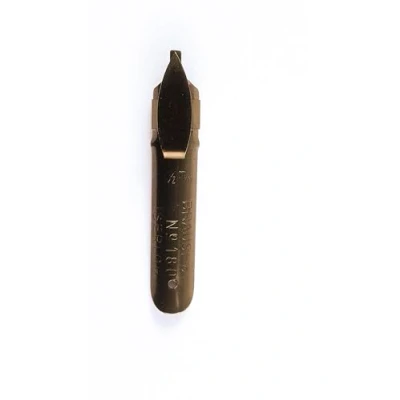Abbildung von Brause 158015B Packung mit 15 Banzugfedern 1,5mm, abgeschrägter Spitze und Reservoir für die westliche Kalligrafie, ideal Kalligraphie, 1 Box