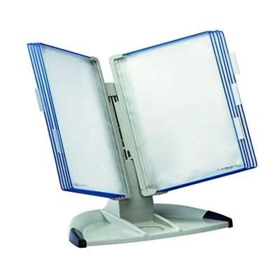 Abbildung von Tarifold 734301 Design Tischsichttafel Set, A4, 10 Sichttafeln, blau
