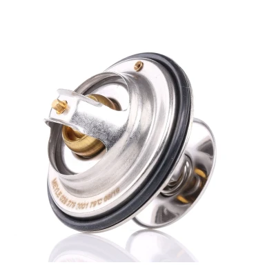 Abbildung von MEYLE 028 279 0001 Kühlwasserthermostat 79 ORIGINAL Quality mit Dichtung MERCEDES BENZ: G Klasse SUV, S Limousine, W124 Coupe kfzteile,