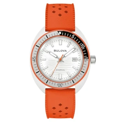 Abbildung von Bulova 98B448 Herrenuhr Quarz Snorkel Orange