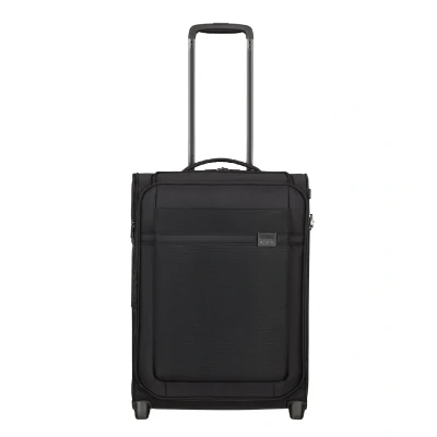 Abbildung von Samsonite Airea Upright 55/20 Exp Toppocket 55 Black Koffer mit 2 Rollen Weichgepäck