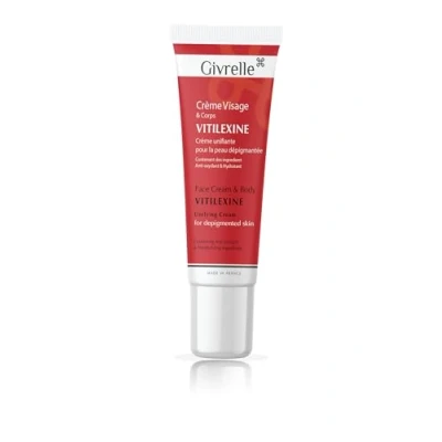Abbildung von Jean d`Aveze CC Creme Givrelle Vitilexine Gesichtscreme für depigmentierte Haut 30ml,