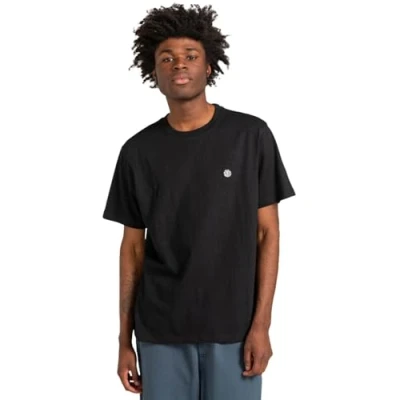 Abbildung von Element Crail Tshirt basic, Herren, Größe: Small, Flint black