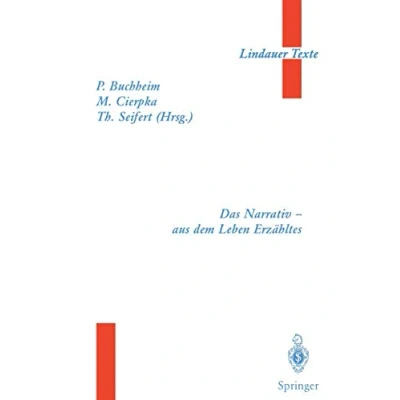 Abbildung von Das Narrativ Aus dem Leben Erzähltes (Lindauer Texte)