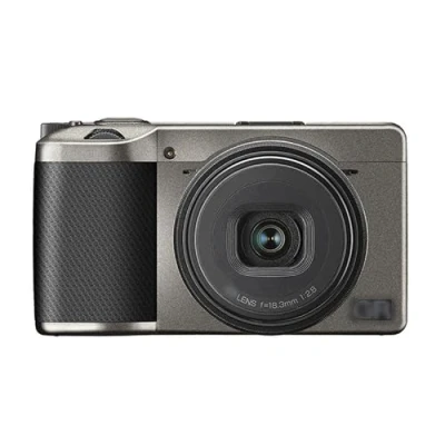 Abbildung von JJC Anti Kratz Schutz Aufkleber, kompatibel mit Ricoh GR III IIIx HDF GR3 GR3x Digitalkamera, rutschfeste Kameragehäuse, Skin Cover Film (dunkelgoldenes graues Muster)