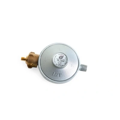 Abbildung von Paella World Gasdruckminderer 30 mbar Nenndurchfluss 1,5 kg/h 1/4 Linksgewinde ohne Sicherheitsventi