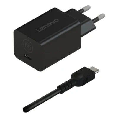 Abbildung von Lenovo 40AWGN65EU, PC, Innenbereich, 100 240 V, 50 60 Hz, 1,5 A, Schwarz