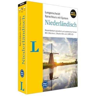 Abbildung von Langenscheidt Niederländisch mit System: gründlich und systematisch lernen 2 Büchern, 3 Audio CDs, 1 MP3 CD Download (Langenscheidt System)