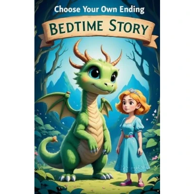 Abbildung von Choose Your Own Ending Bedtime Story: An Interactive Tale Where You Decide the Fate of Dragon and Princess