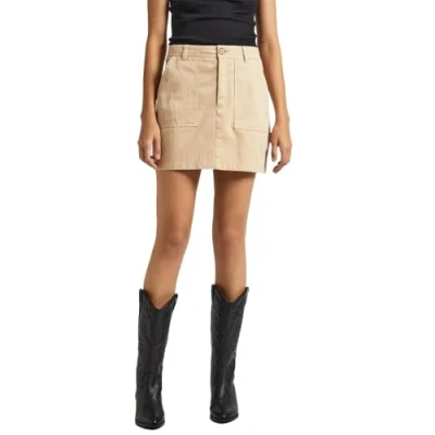 Abbildung von Pepe Jeans Damen Becky Skirt, Beige, S