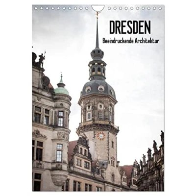 Abbildung von Dresden Beeindruckende Architektur (Wandkalender 2025 DIN A4 hoch), CALVENDO Monatskalender