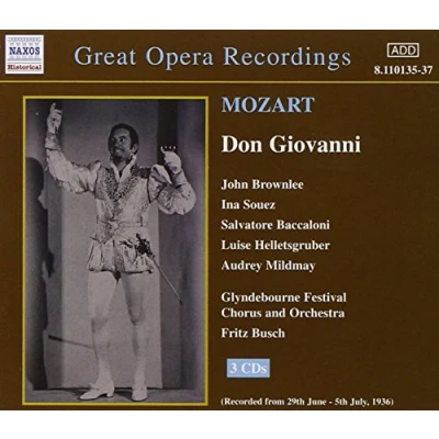 Abbildung von Mozart: Great Opera Recordings Don Giovanni