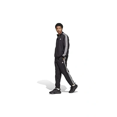 Abbildung von adidas Sportswear 3STRIPE Tracksuit SET Trainingsanzug, Herren, Größe: Large, Black