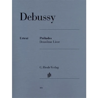 Abbildung von Preludes 2. Klavier: Besetzung: Klavier zu zwei Händen (G. Henle Urtext Ausgabe)