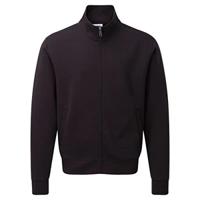 Abbildung von Russell Herren Authenitc Sweatshirt Jacke (L) (Schwarz)