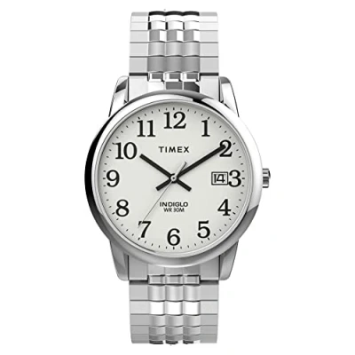 Abbildung von Timex Stretch Armreifen 25mm Womens Black Dial Zweifarbige Erweiterungsbanduhr TW5M38700