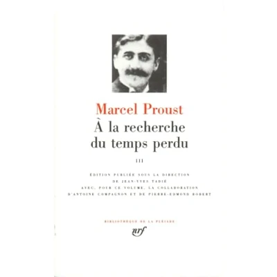 Abbildung von Proust : A la recherche du temps perdu, tome 3