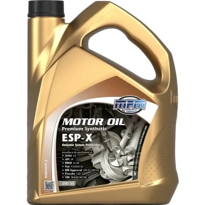 Abbildung von Mpm Premium Synthetic ESP X 5W 30 5l Motoröl 05005ESP VOLKSWAGEN: Golf 5 Schrägheck, 4 7 BMW: 3 Touring