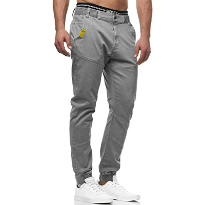 Abbildung von Indicode Jeans Zannes Slim Fit, Herren, Größe: Medium, Lt grey