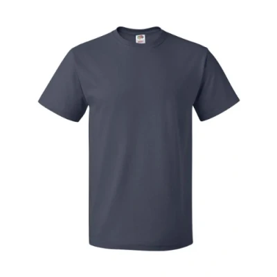 Abbildung von Fruit of the Loom Herren Kurzarm T Shirt Gr. XXL, navy
