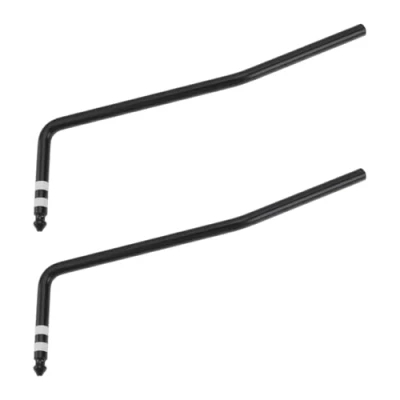 Abbildung von Briny River Gitarren Tremolo Arm, 6 mm, kompatibel mit Ibanez Edge Lo Pro, Schwarz, 2 Stück