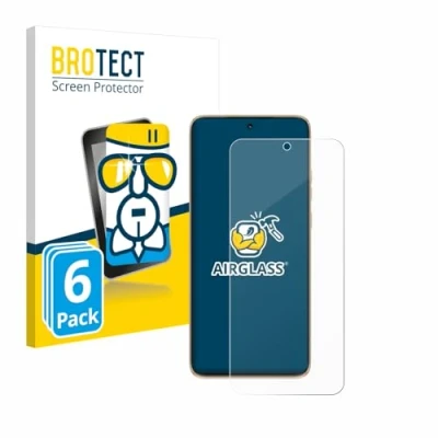 Abbildung von BROTECT Schutzglas für Motorola Edge 50 Neo (6 Stück) Schutzfolie Panzer Folie Glas [Extrem Kratzfest 9H, Anti Fingerprint, Ultra Transparent]