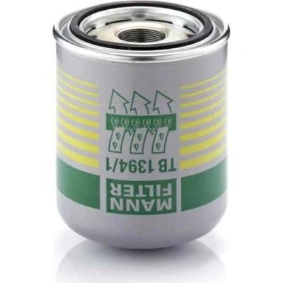 Abbildung von MANN FILTER TB 1394/1 x Lufttrocknerpatrone, Druckluftanlage MERCEDES BENZ: ATEGO 2, UNIMOG, ATEGO, MAN: TGX, TGM, L 2000, IVECO: EuroCargo I III