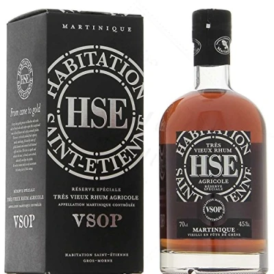 Abbildung von Saint Etienne Trés Vieux VSOP mit Geschenkverpackung Rum (1 x 0.7 l)