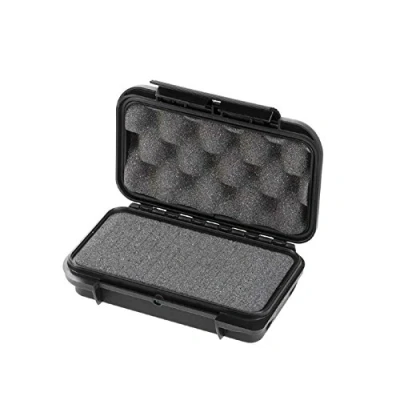 Abbildung von MC CASES wasserdichte Transportbox für z.B. Smartphone bis 5.5 Zoll, SD Karten, Kompaktkameras, Messer UVM. IP67 Zertifiziert Made in Germany Wasser und Staubdicht Schlagfest (S)
