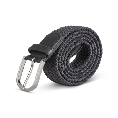 Abbildung von hemmy Fashion Stretchgürtel dehnbarer Stoffgürtel &quot;unisex&quot; Elastischer Flechtgürtel Stoffgürtel, Gürtel ohne Löcher