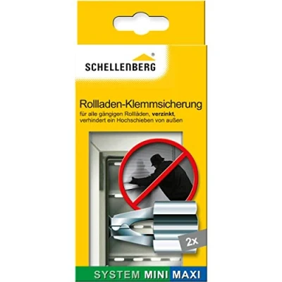 Abbildung von Schellenberg Rollladenprofil Rollladen Klemmsicherung silber