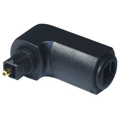 Abbildung von Winkel Adapter Toslink Stecker &gt;Toslink Buchse abgewinkelt