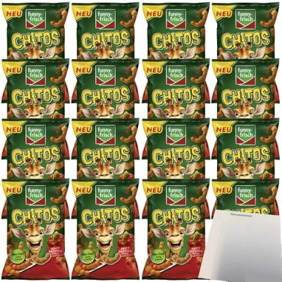 Abbildung von usy Bundle für funny frisch Chitos Juicy Paprika Style 16er Pack (16x80g Packung)