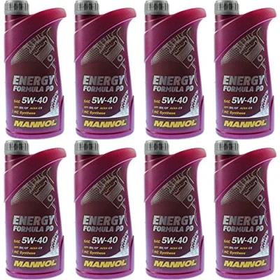 Abbildung von QR Parts Set 85464275 MN7913 1 8x1 Liter Original MANNOL Motoröl Energy Formula PD 5W 40 Engine Oil Öl