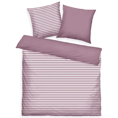 Abbildung von TOM TAILOR HOME Bettwäsche &quot;MEDIUM STRIPES in Gr. 135x200cm, 155x220cm oder 200x220cm&quot;, (2 tlg.), new bedroom, mit farbigem Markenreißverschluss