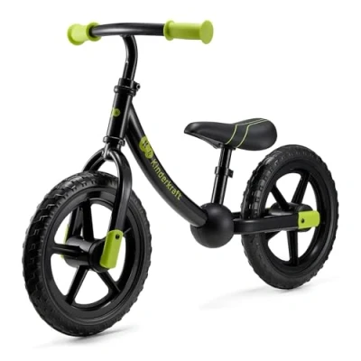 Abbildung von Kinderkraft 2WAY NEXT Laufrad bis 35 kg, Licht Lauflernrad, Kinder fahrader, 12 Zoll Räder, Höhenverstellbar Sattel und Lenker, Einfache Montage, Begrenzter Lenkeinschlag, Gummigriffe, Schwarz