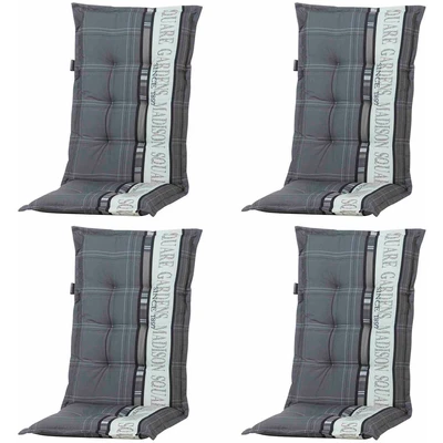 Abbildung von Madison Hochlehnerauflage &quot;Garden&quot;, Baumwolle/Polyester