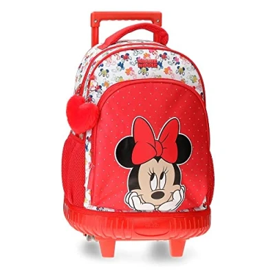 Abbildung von Disney Minnie Diva Rucksack Compact 2 Räder, mehrfarbig, 32 x 45 21 cm, Polyester, 28,9 l, bunt, Rollen