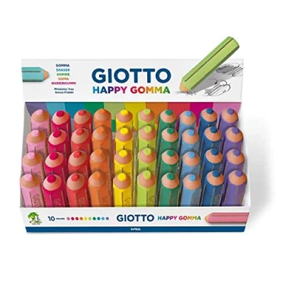 Abbildung von Gumka do scierania Happy Gomma Display 40 sztuk mix