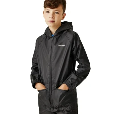 Abbildung von Regatta Jungen Kids Stormbrk Jkt Jacke, Schwarz, 13 Jahre EU