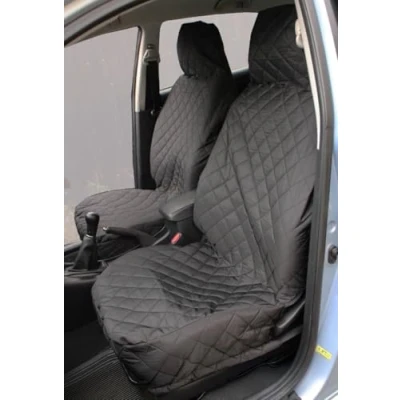 Abbildung von Carseatcover UK Autositzbezüge, gesteppt, universelle Passform, 1 Paar