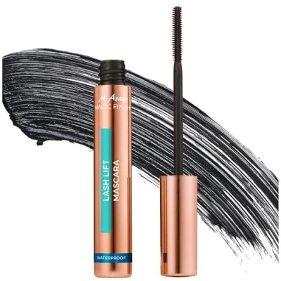 Abbildung von M. Asam MAGIC FINISH Lash Lift Mascara Waterproof Deep Black (10 ml) Wasserfeste Wimperntusche mit Lifting Bürste, Für Volumen, Lange Wimpern &amp; Schwung, Vegan