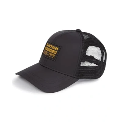 Abbildung von G STAR Embro Baseball Trucker Unisex Cap, Größe: One Size, Black