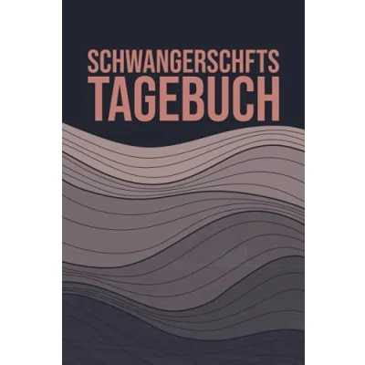 Abbildung von Schwangerschaftstagebuch: Erinnerungsalbum zum Eintragen und Einkleben für Schwangere Tagebuch Schwangerschaft Geburtsvorbereitung