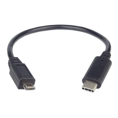 Abbildung von PremiumCord Adapter USB 3.1 Stecker C/Stecker 2.0 Micro B/Stecker, 0,2m