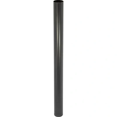 Abbildung von WAGNER Möbelbein/Tischbein/Möbelfuß/Systemrohr TENO Ø 60 x 800 mm, individuell mit System und QuickClick kombinierbar, Stahl pulverbeschichtet schwarz, Tragkraft 50 kg 12301201