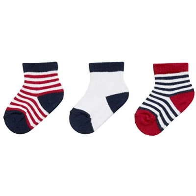 Abbildung von Playshoes Unisex Baby Erstlingssocken Geringelt 495115, 900 Mehrfarbig, Einheitsgröße (Herstellergröße: 0 3M)