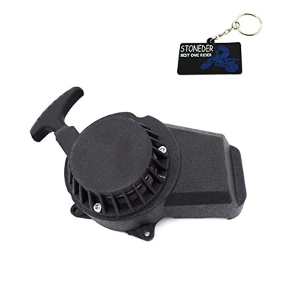 Abbildung von STONEDER Aluminium leicht Recoil Pull Starter für 2 Takt 47 cc 49 Motor Minimoto Pocket Bike Mini Moto Dirt ATV Quad